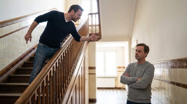 Streit zwischen Nachbarn